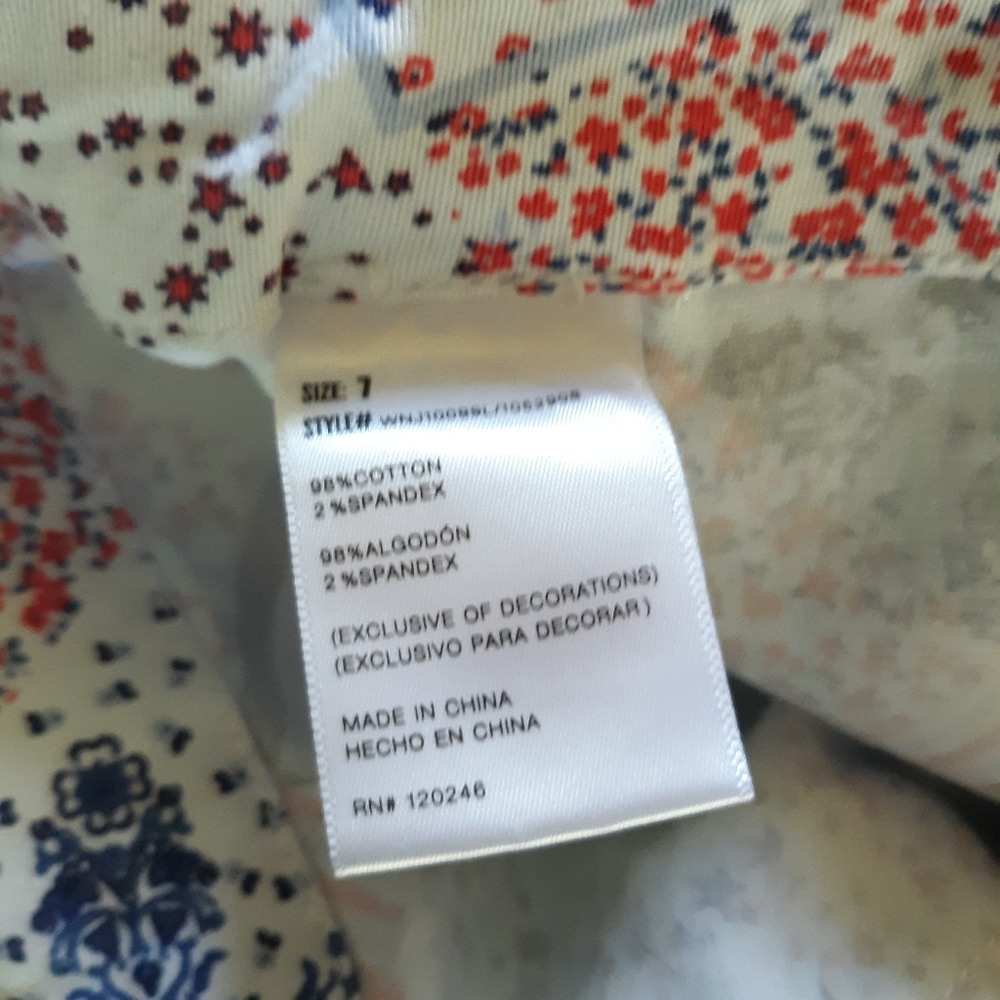 WALLFlower jean shorts patchwork Size 7 - Picture 5 of 6